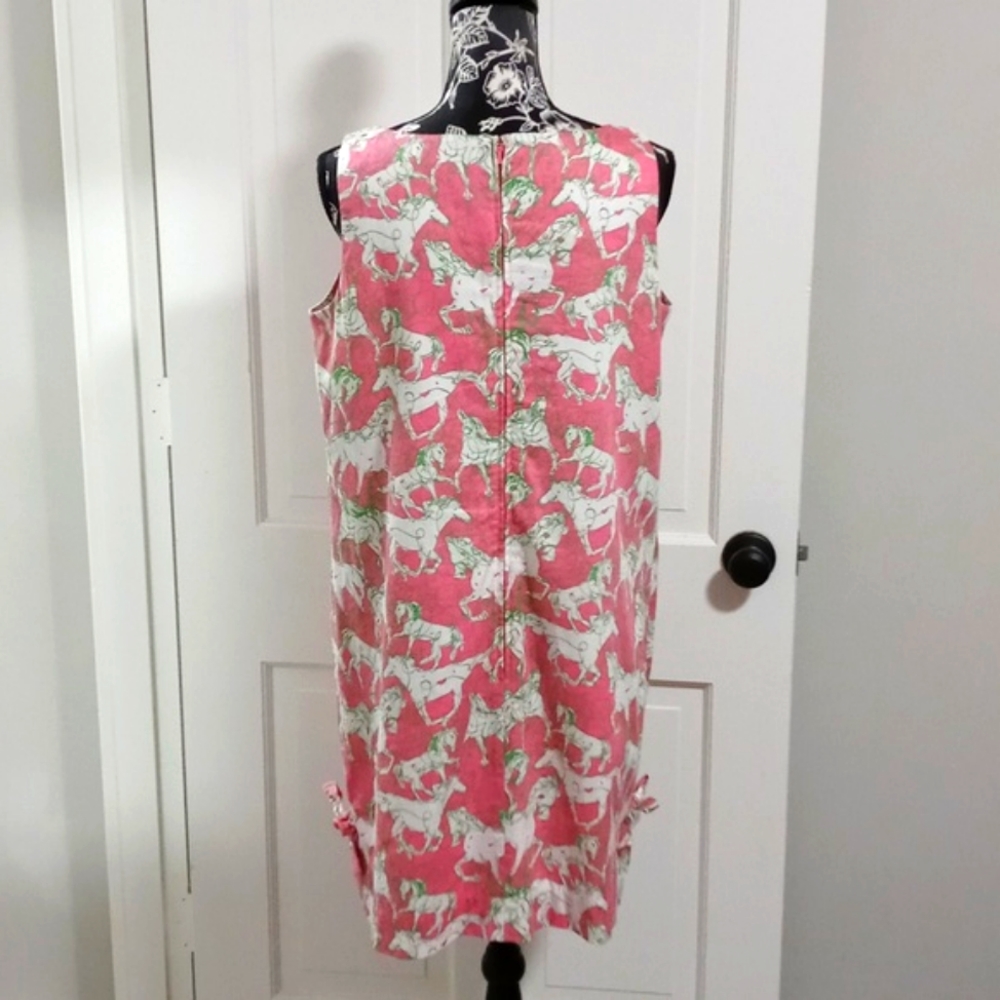 🦄VERY RARE Lilly Pulitzer🦄 - "Hot To Trot" Shift Dress - Picture 3 of 16